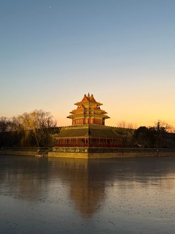 Forbidden City rooftops