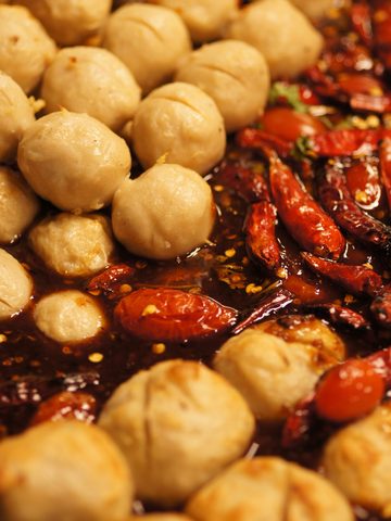 Sichuan hotpot