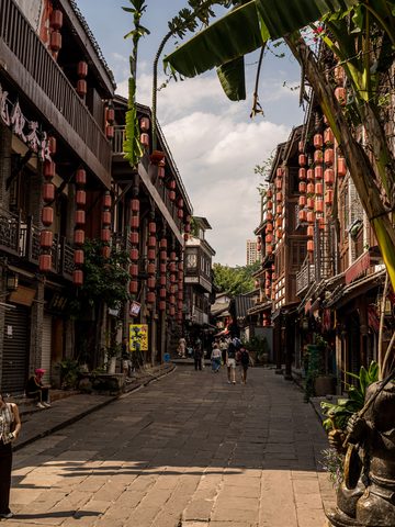 Kuanzhai Alley lanterns